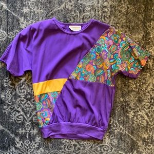 Vintage Patchwork Blouse